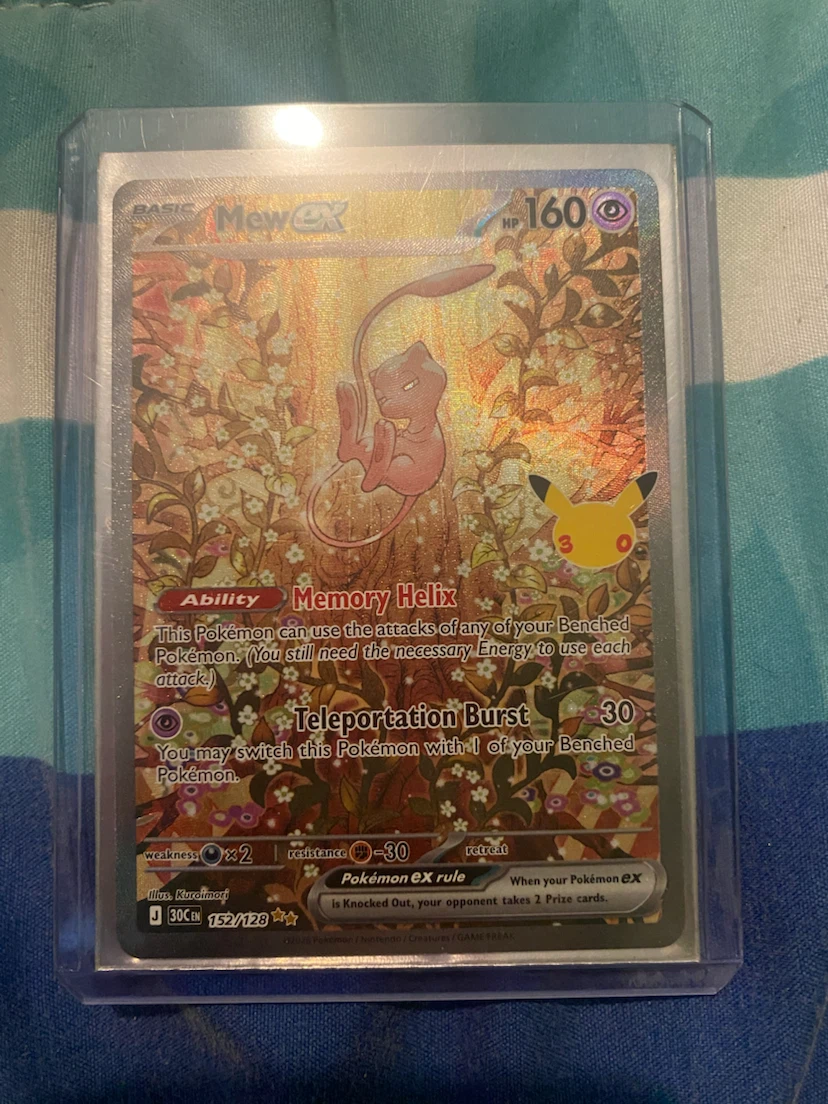 Mew ex 152/128 Pokemon Celebrations