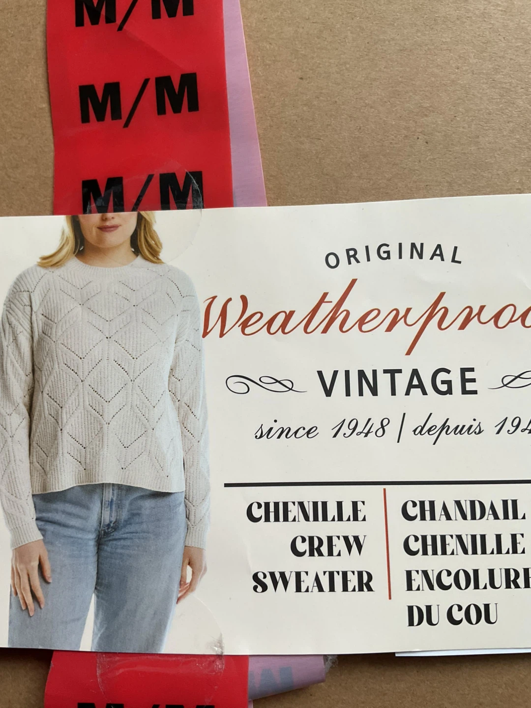 Weatherproof Vintage Chenille Crew Sweater - photo 2