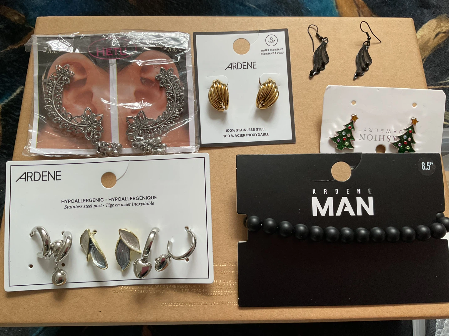 Ardene Jewellery Set Including Earrings and Bracelets