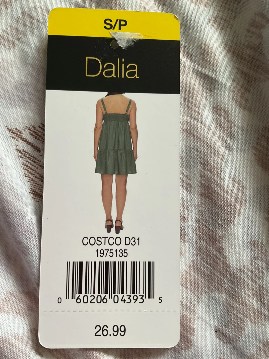 Dalia Sleeveless Tiered Dress - Small - photo 2