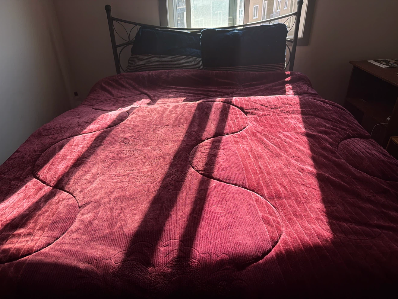 King size Velvet microfiber comforter