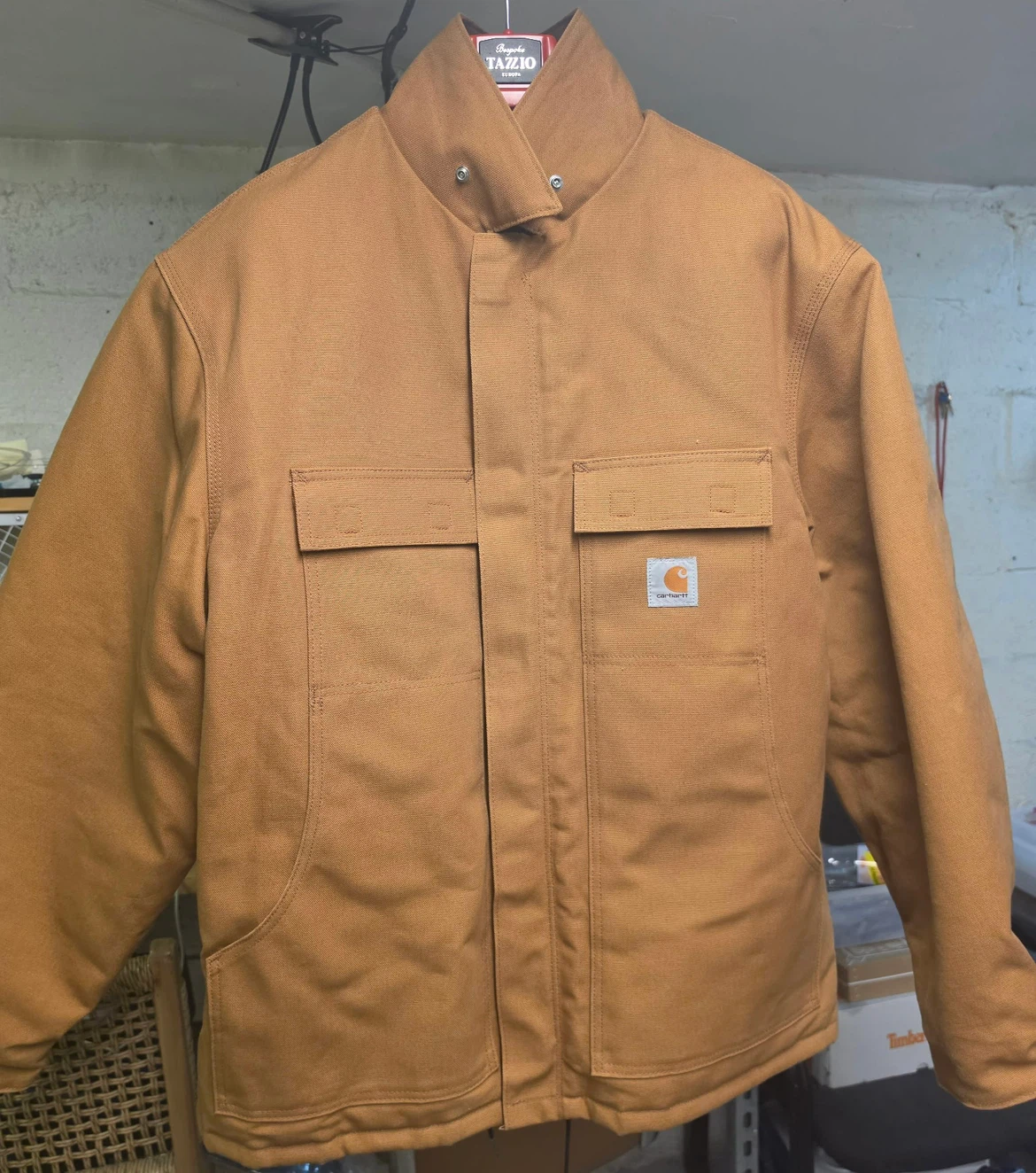 Carhartt Duck Canvas Chore Jacket Brown