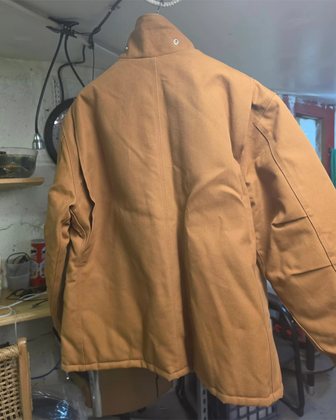 Carhartt Duck Canvas Chore Jacket Brown - photo 2
