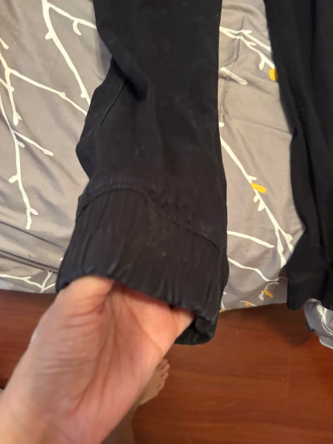 Anko Black Cargo Joggers men’s large - photo 3