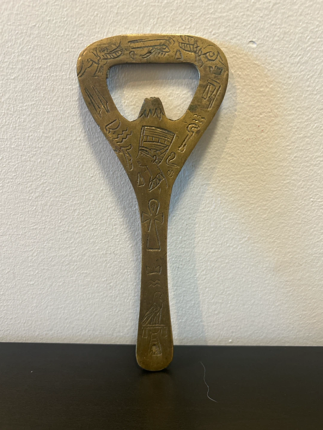 Egyptian Style Brass Bottle Opener - photo 2
