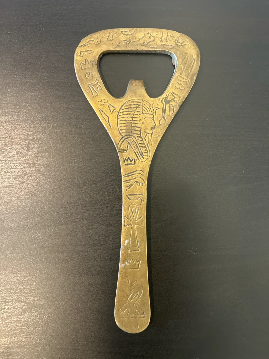 Egyptian Style Brass Bottle Opener - photo 3