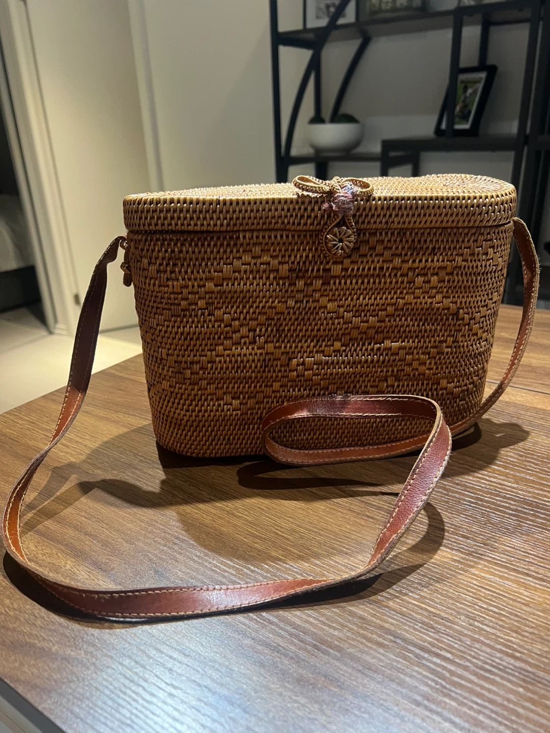 Rattan Shoulder Bag Vintage