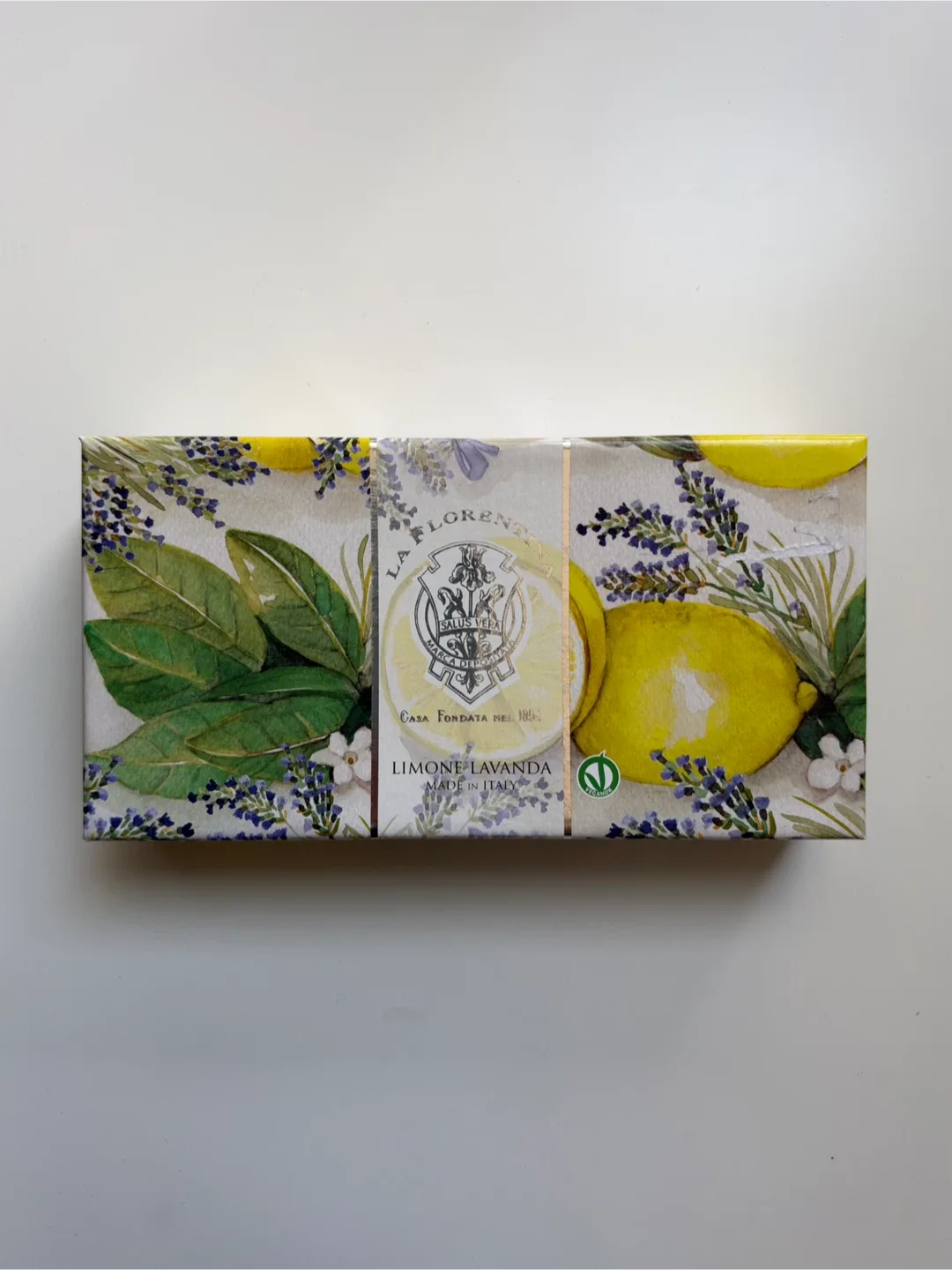 La Florentina Limone Lavanda Soap Set