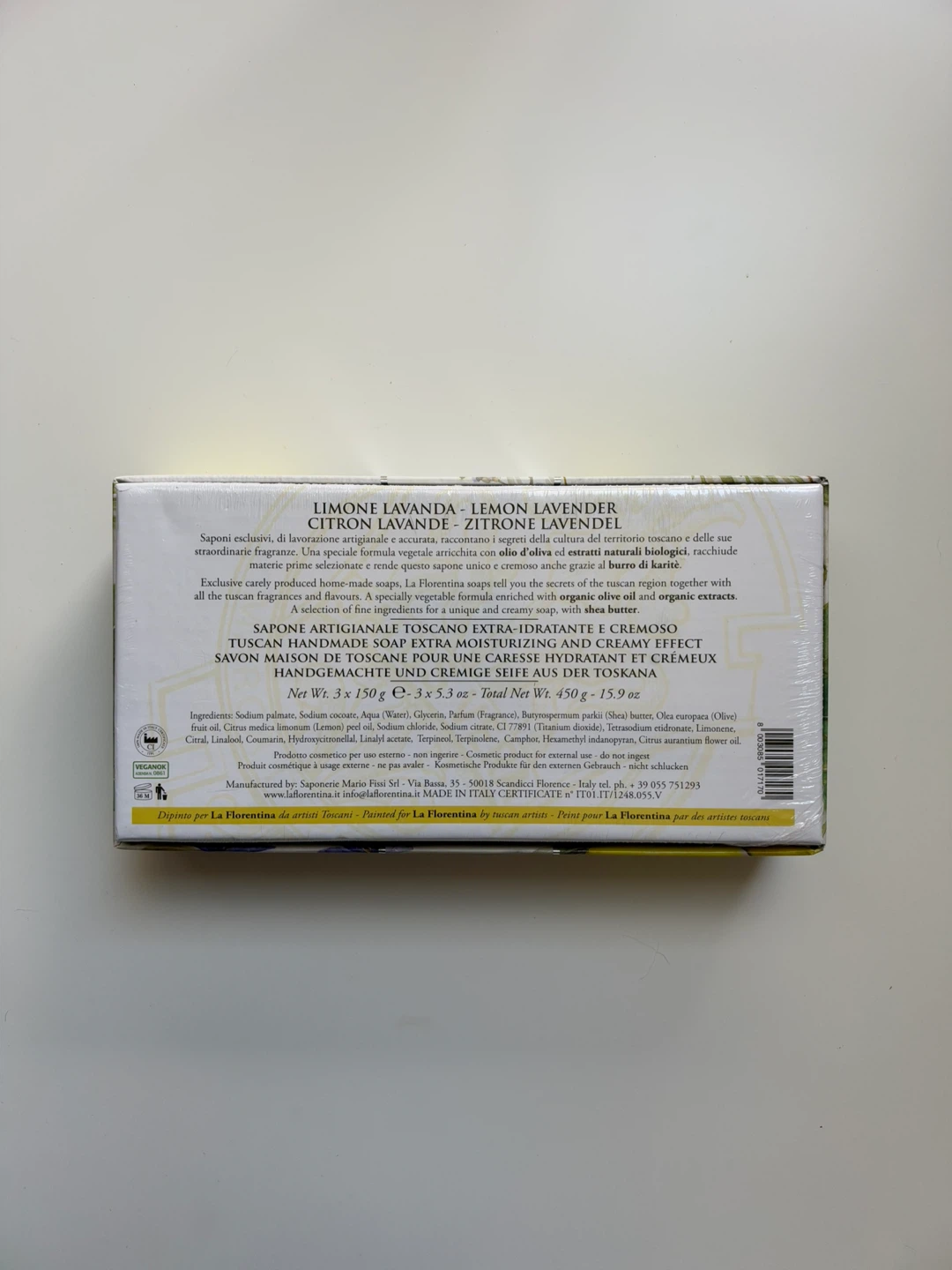 La Florentina Limone Lavanda Soap Set - photo 3