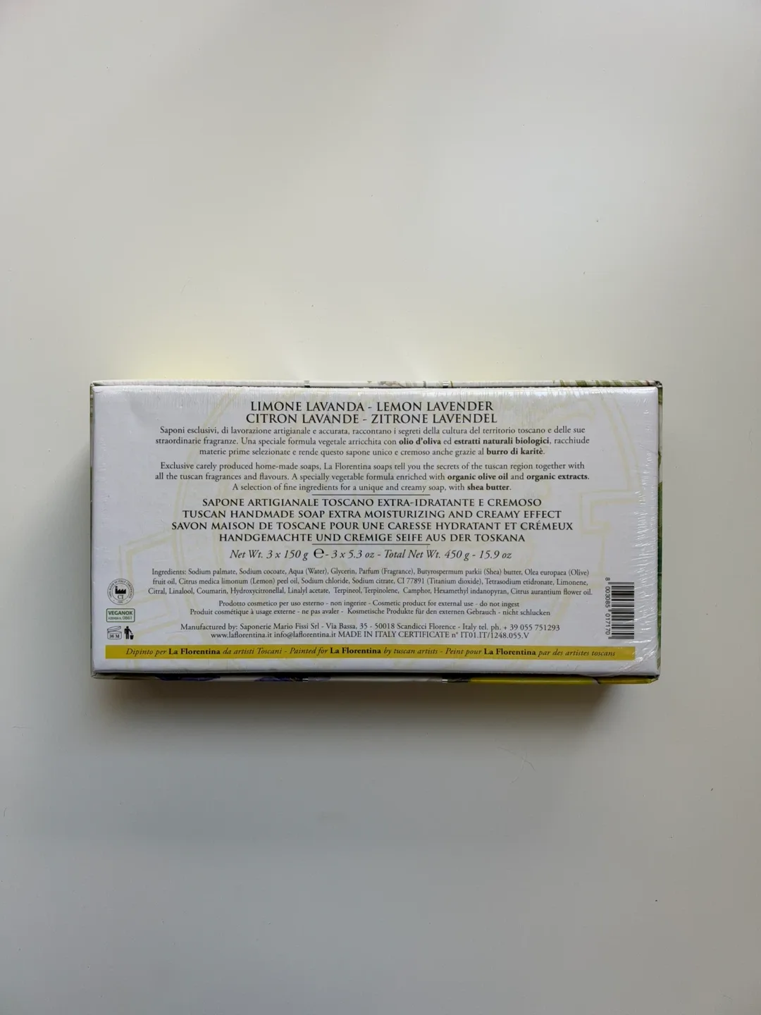 La Florentina Limone Lavanda Soap Set - photo 3