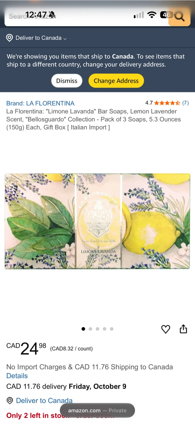 La Florentina Limone Lavanda Soap Set - photo 4