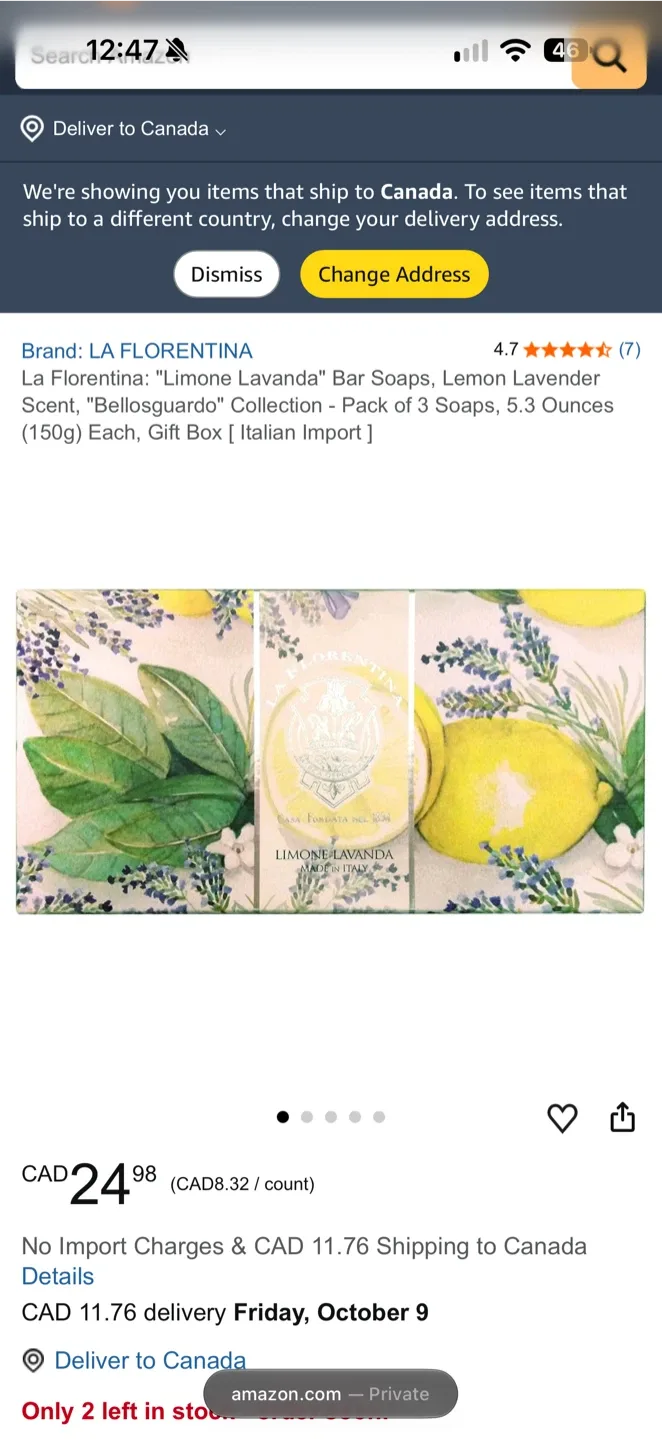 La Florentina Limone Lavanda Soap Set - photo 4