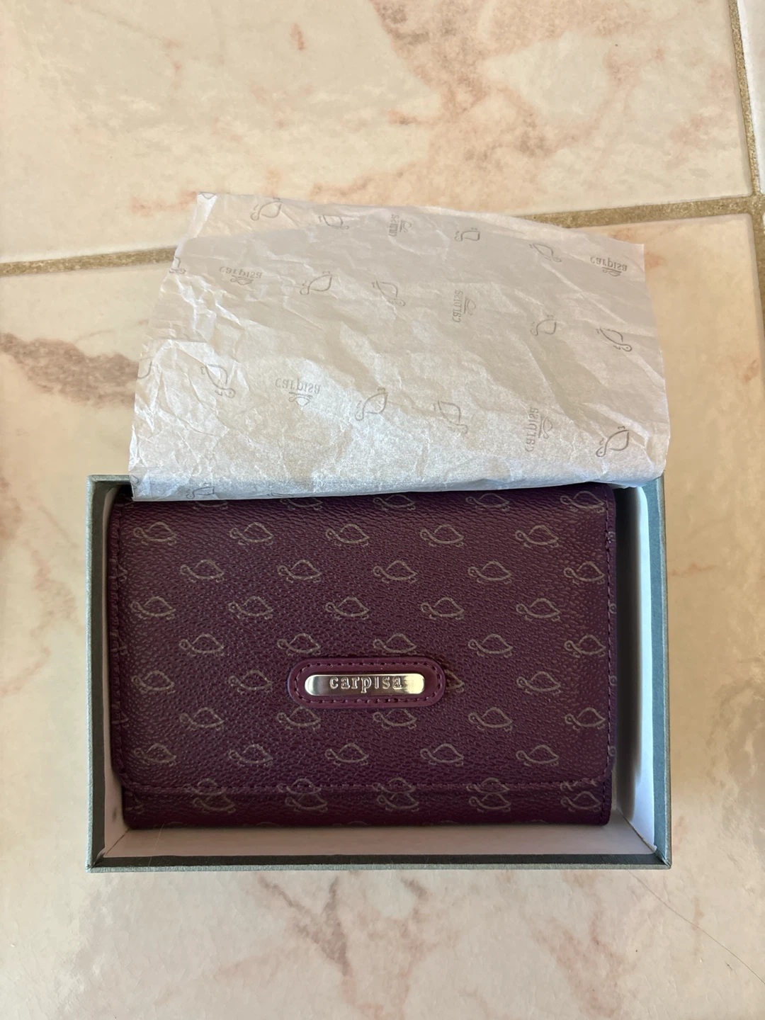 Carpisa Plum Wallet with Box - photo 3