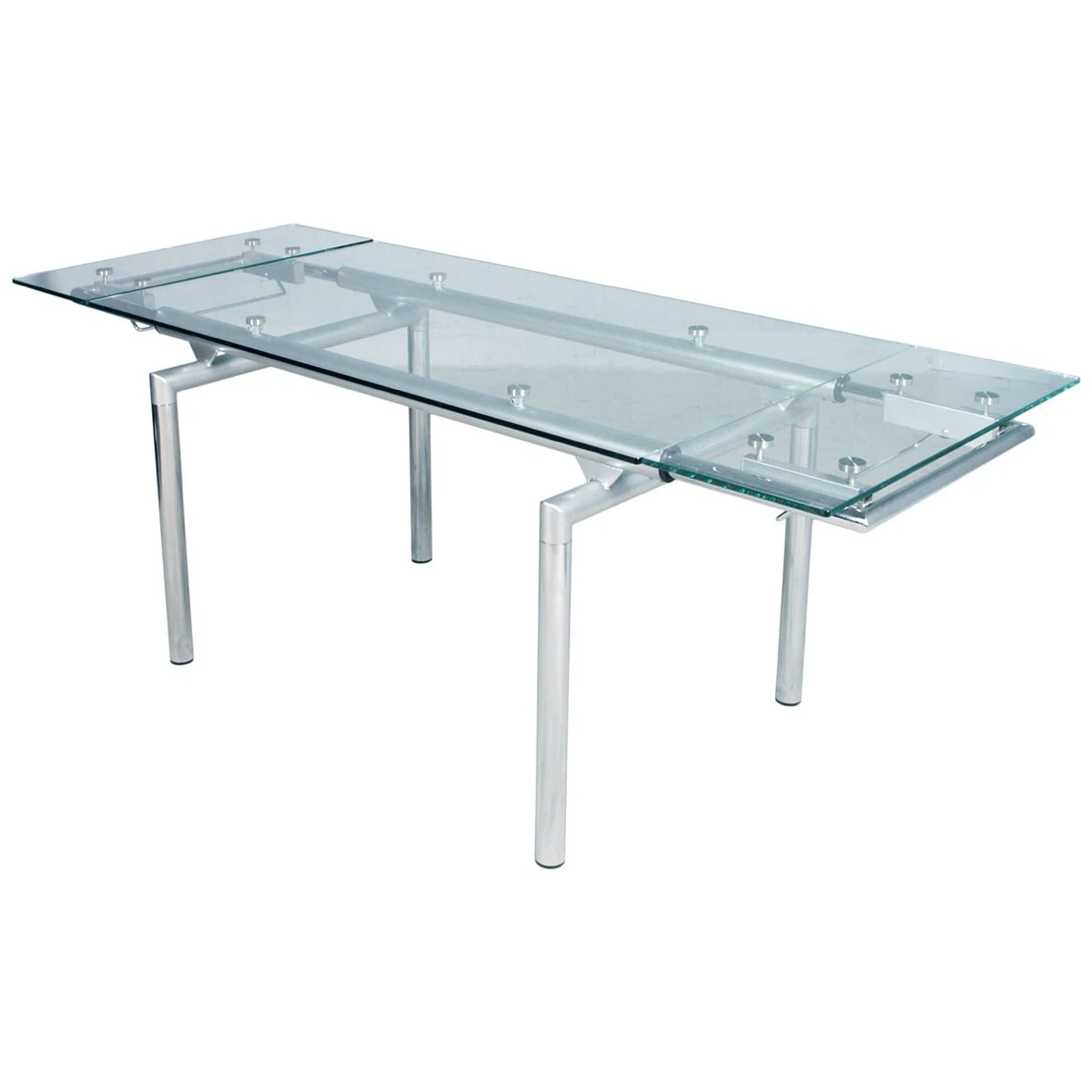 Modern Extendable Glass Dining Table - photo 5