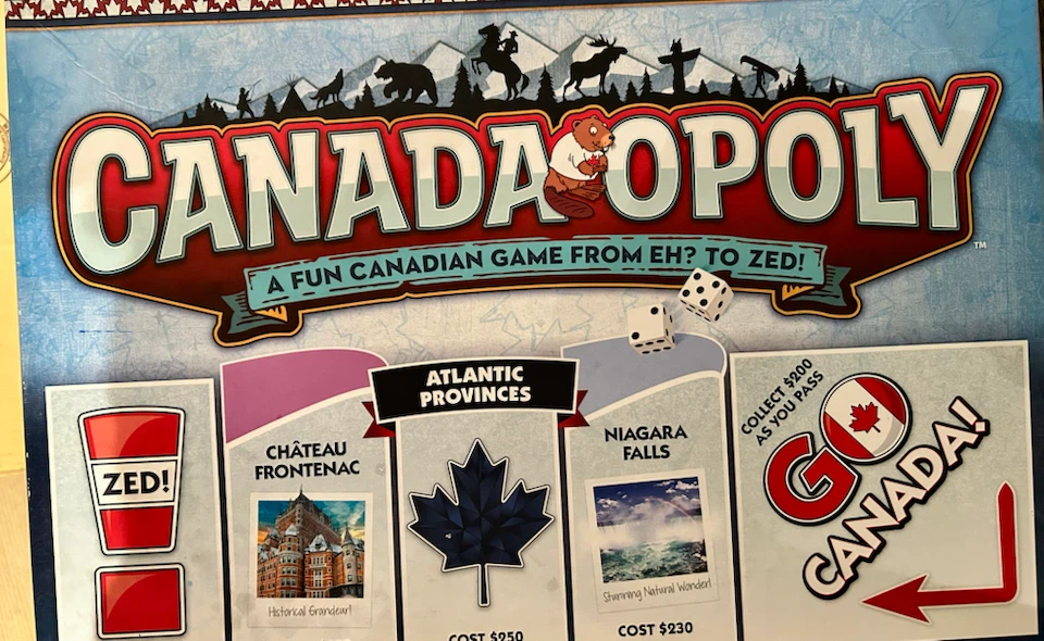New! Canada-Opoly Board Game
