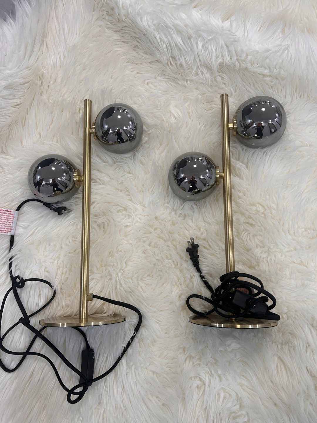 Bouclair lamps - photo 2