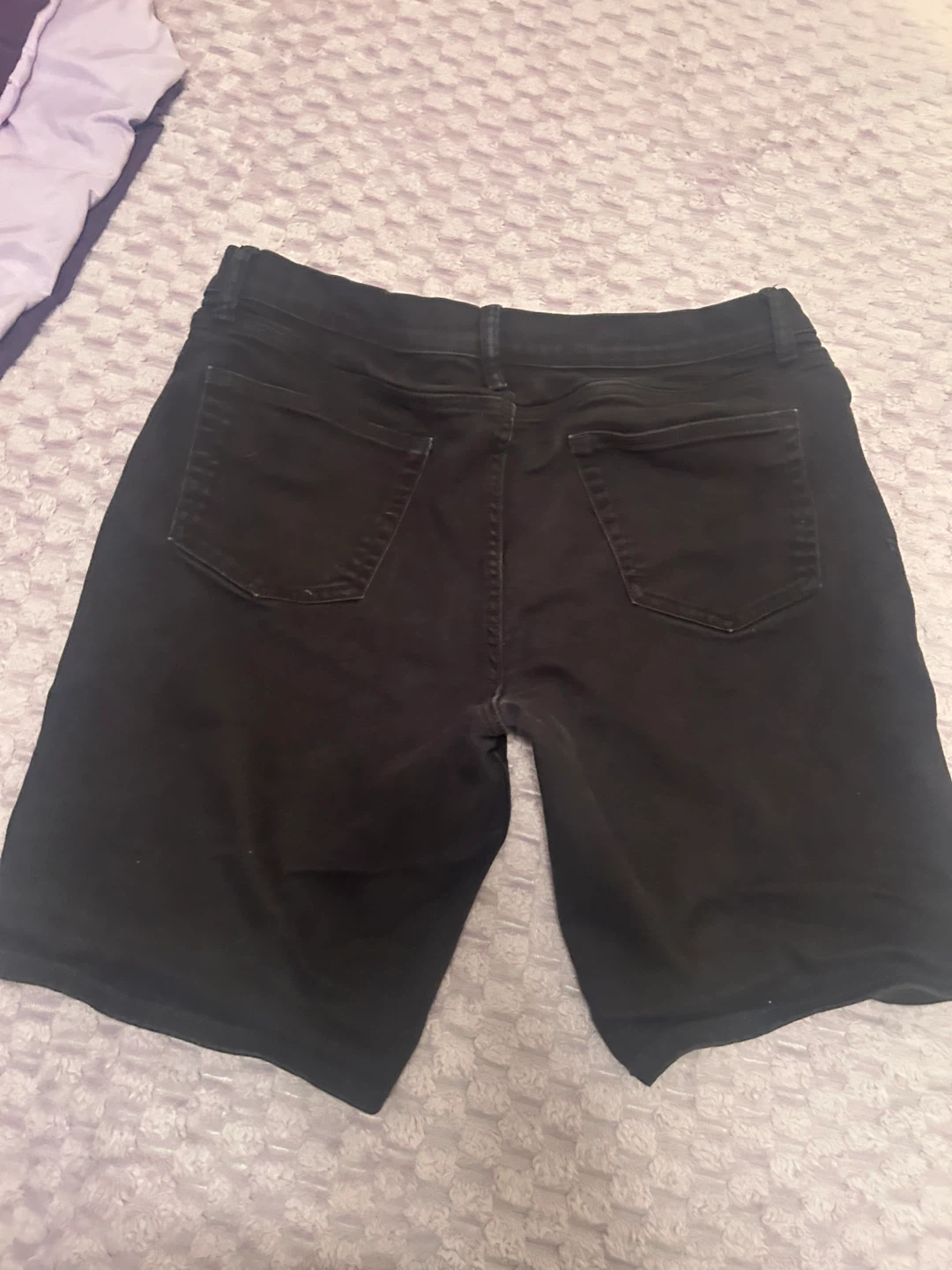 Joe Fresh Black Slim Straight Flex Shorts Size 34 - photo 3