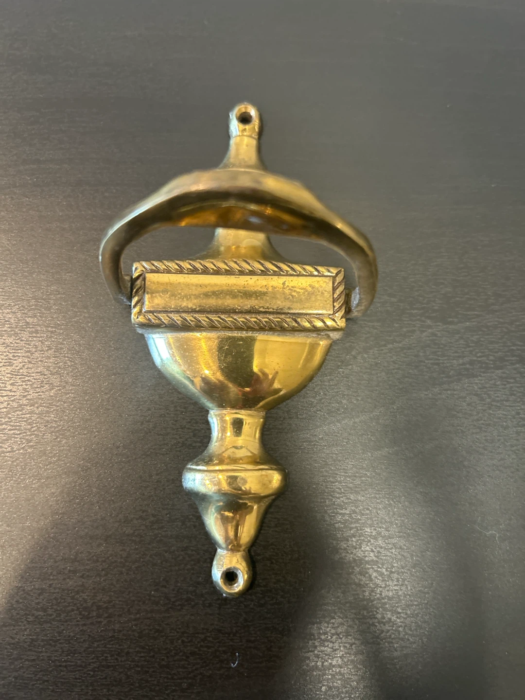Classic Brass Door Knocker - photo 2