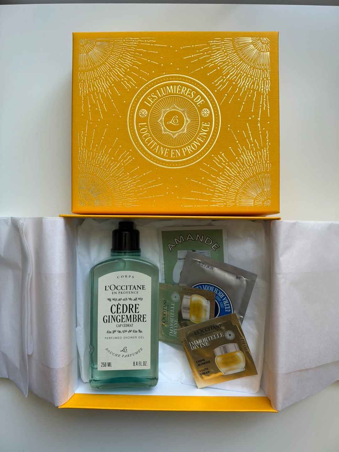 L'Occitane Cèdre Gingembre Shower Gel Gift Box - photo 2