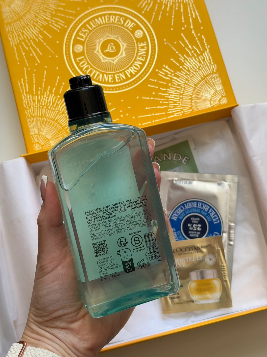 L'Occitane Cèdre Gingembre Shower Gel Gift Box - photo 4
