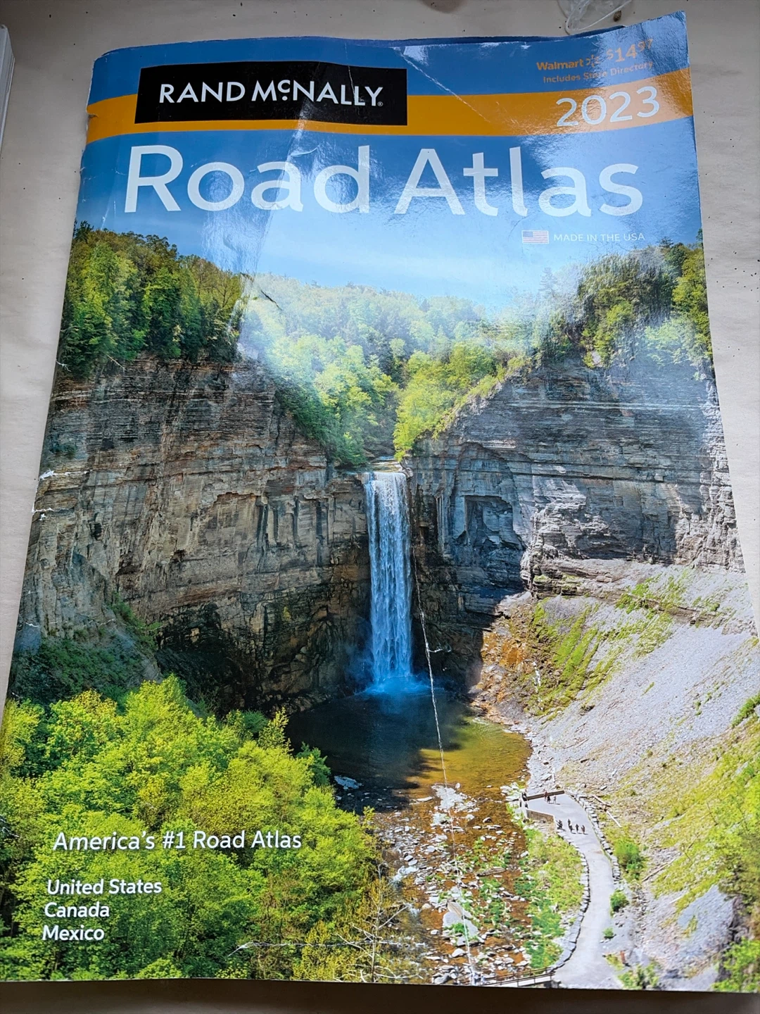 2023 Rand McNally Large Print Road Atlas