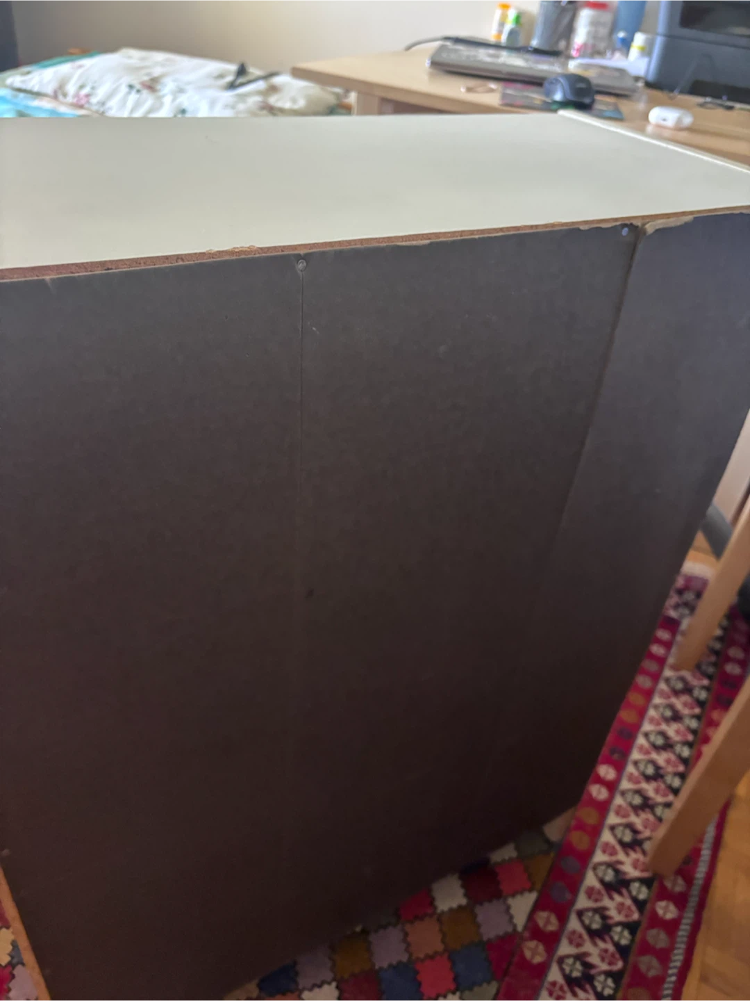 White 3-Shelf Bookcase - photo 4