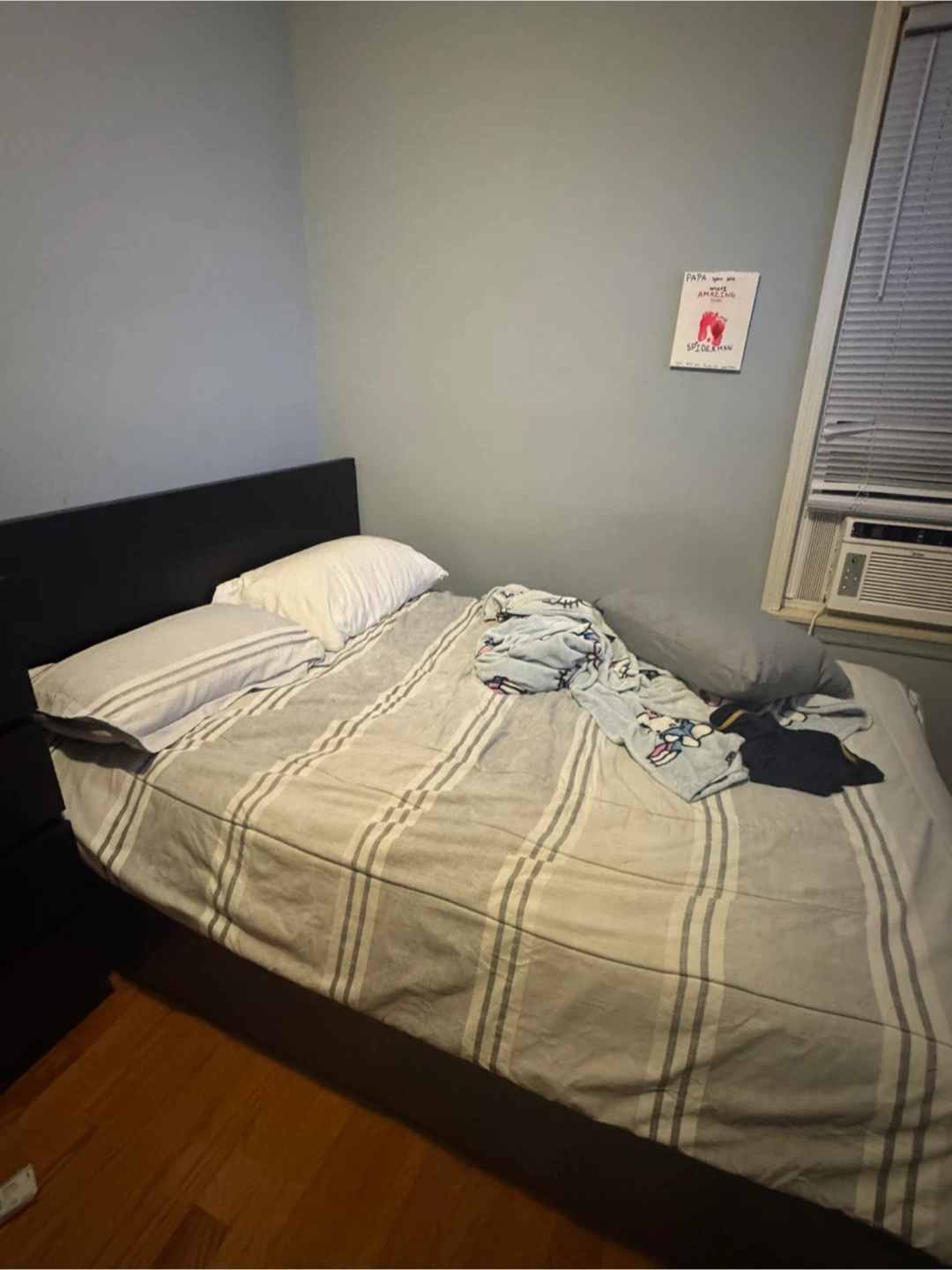 Malm Ikea Full size Bed with storage