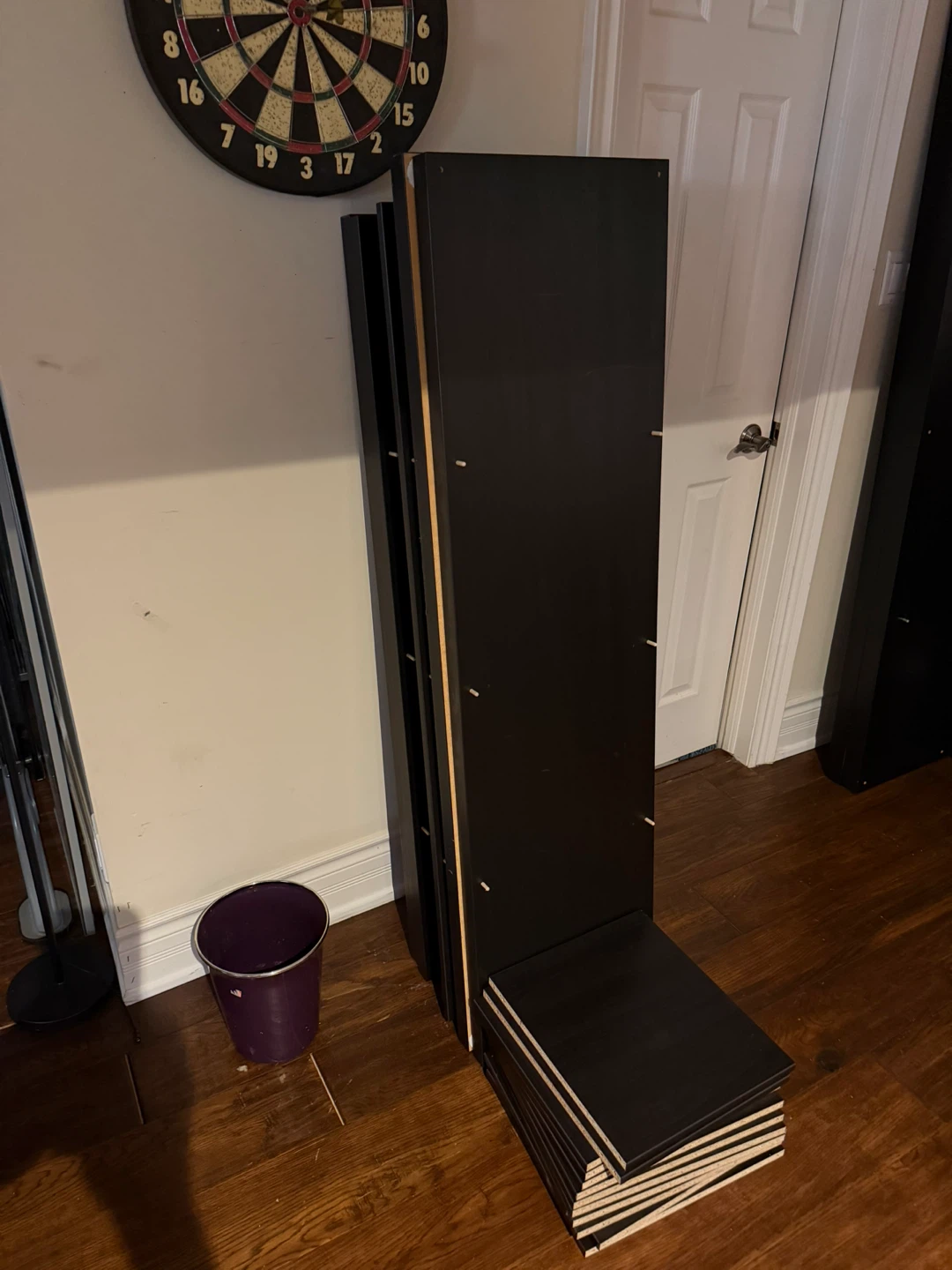 IKEA Kallax Shelving Unit 4x4 Black-Brown - photo 4