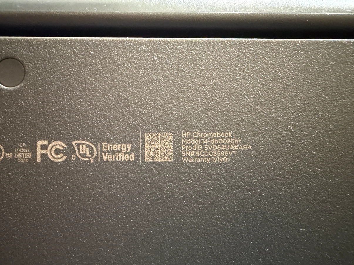 HP Chromebook 14-db0020nr - photo 4