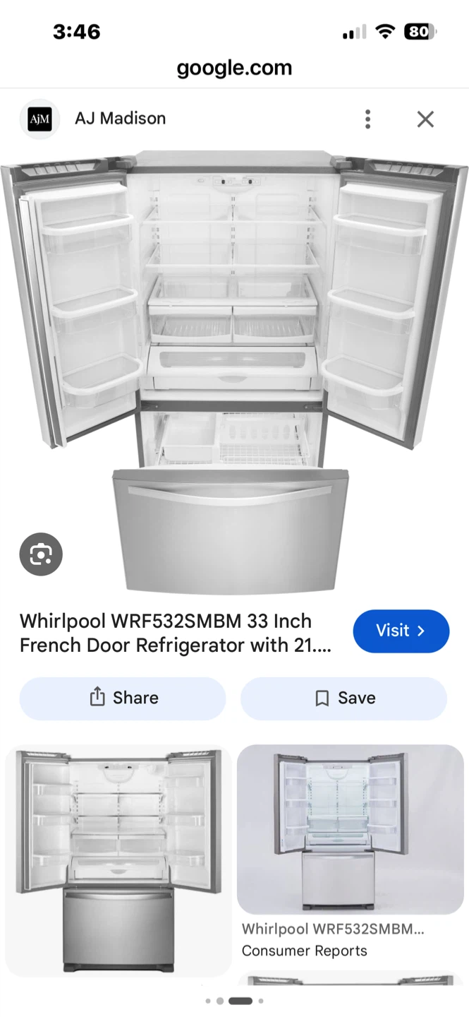 Whirlpool 33-inch French Door Refrigerator - photo 3