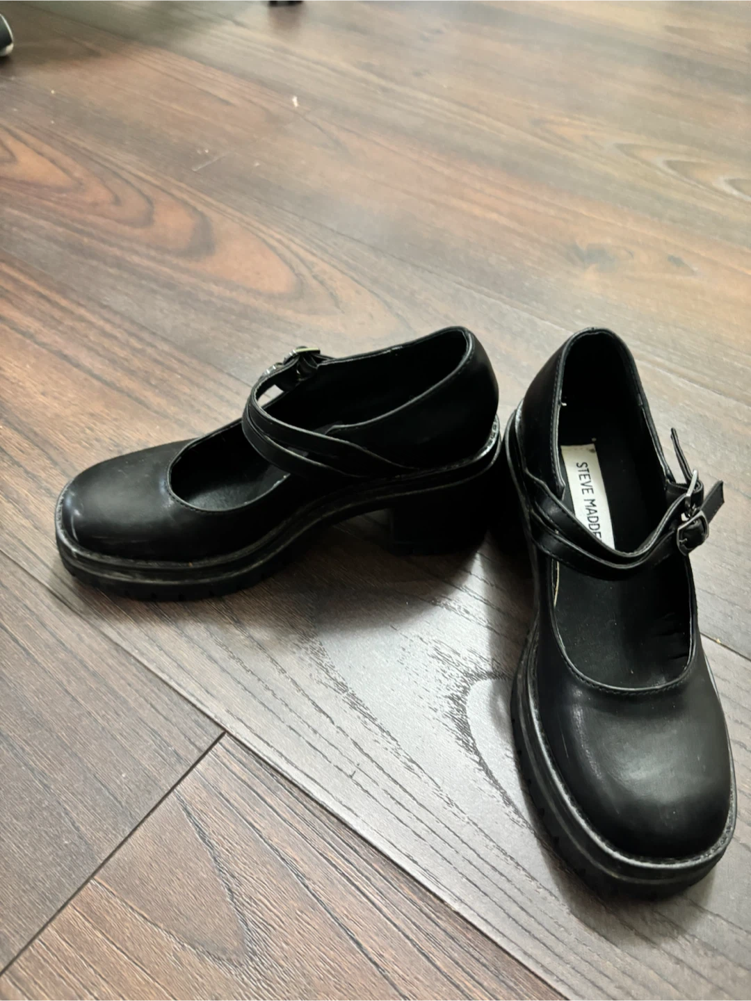Steve Madden Black Mary Jane Heels - photo 2
