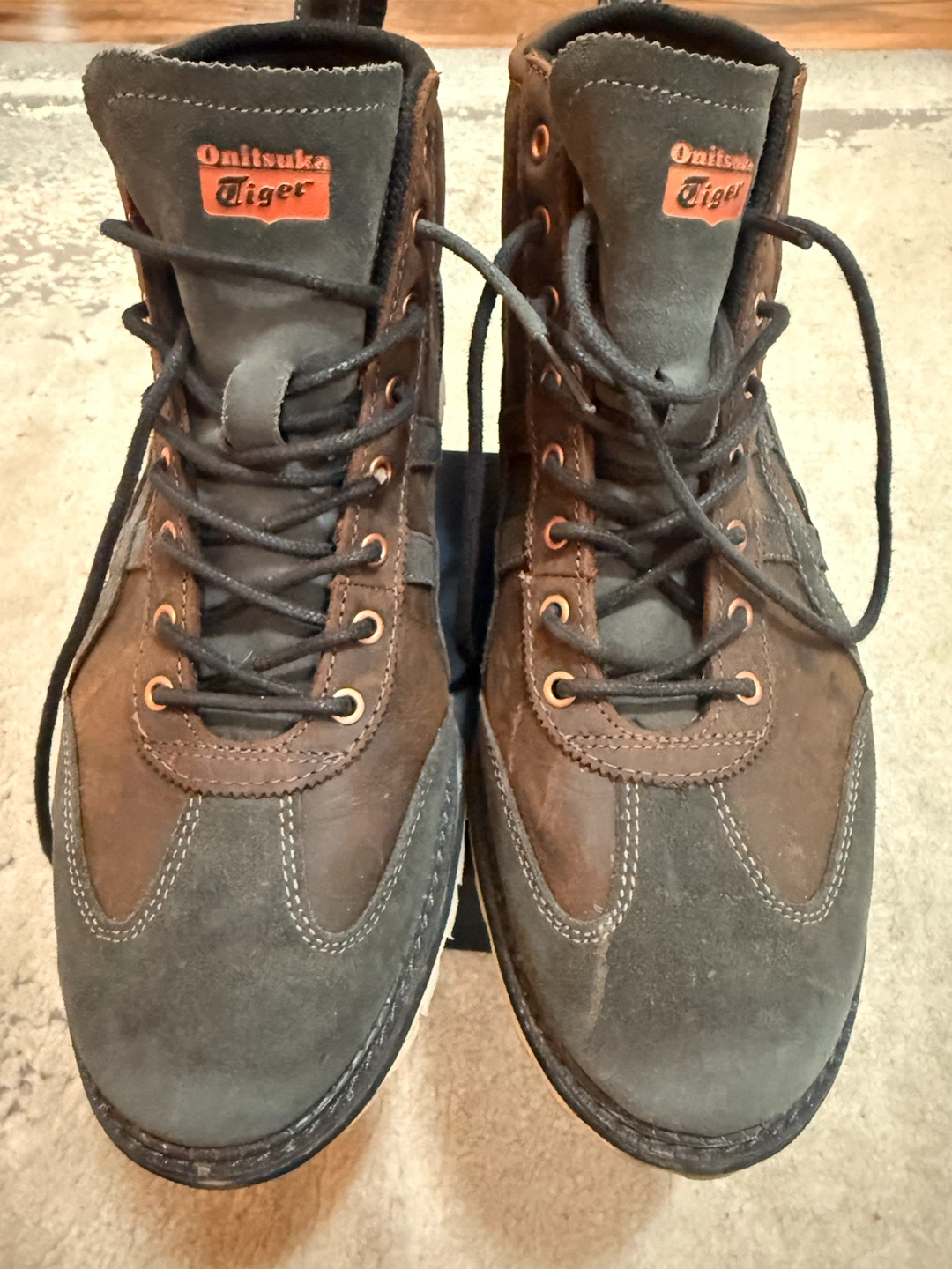 Onitsuka Tiger Leather Boots Size 7.5 - photo 2