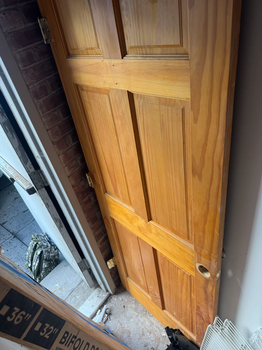 Solid Wood 6-Panel Interior Door 32x80 - photo 5