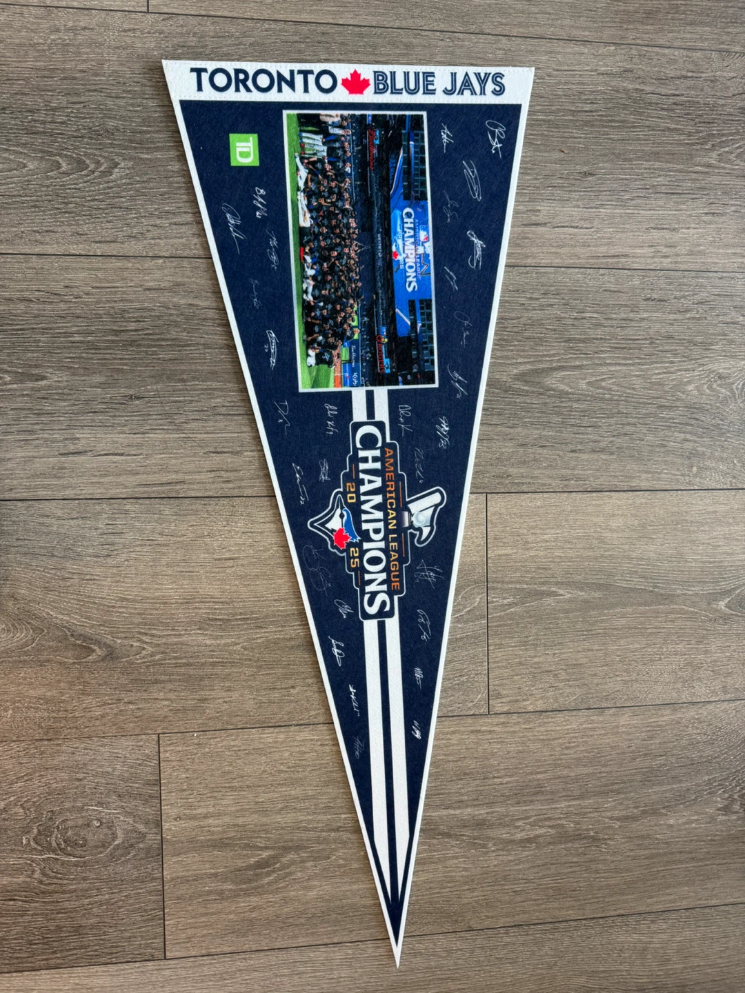 2 X Toronto Blue Jays 2025 AL Champions Pennant