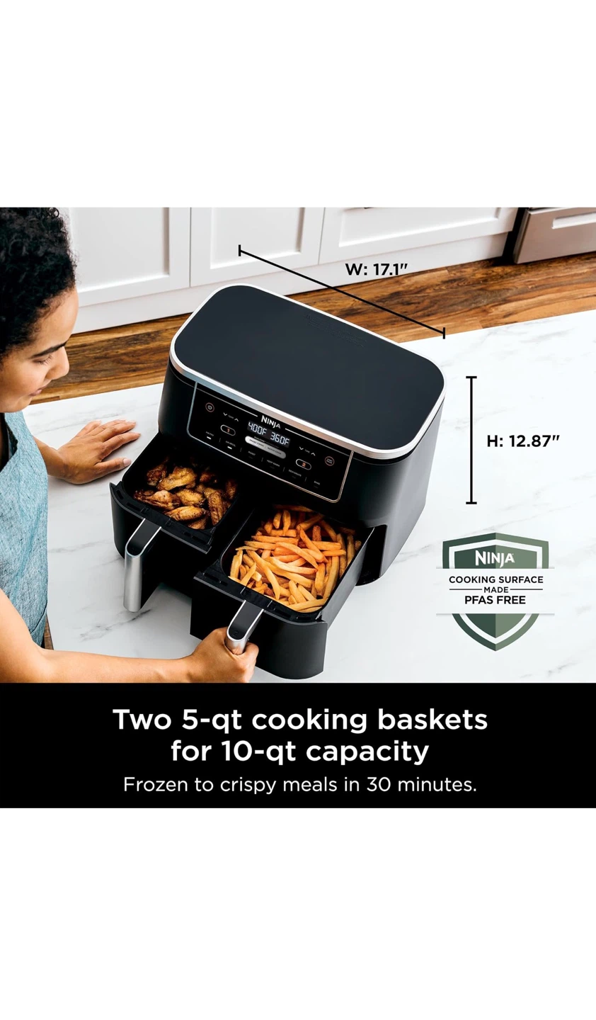 Ninja DualZone 10-qt Air Fryer - photo 2