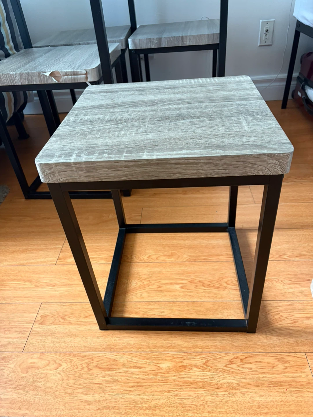 Dining Table Set with 4 Stools - photo 2