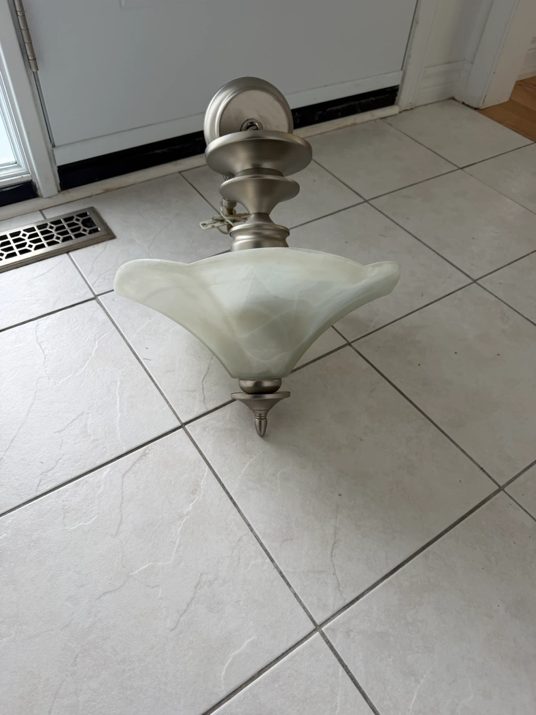 Brushed Nickel Ceiling Light Fixture