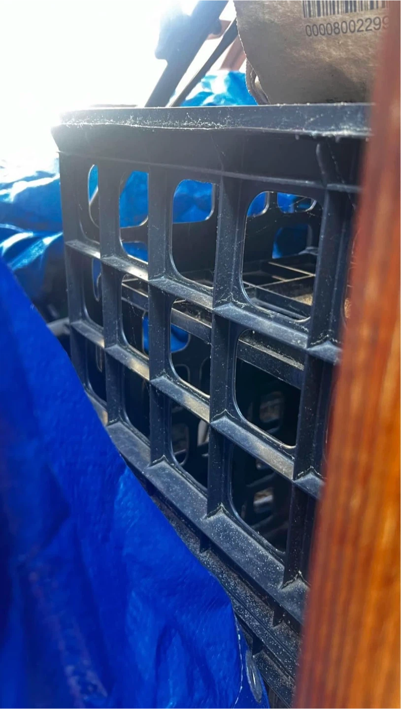 6 of of black storage crates. $10 each OBO - photo 4