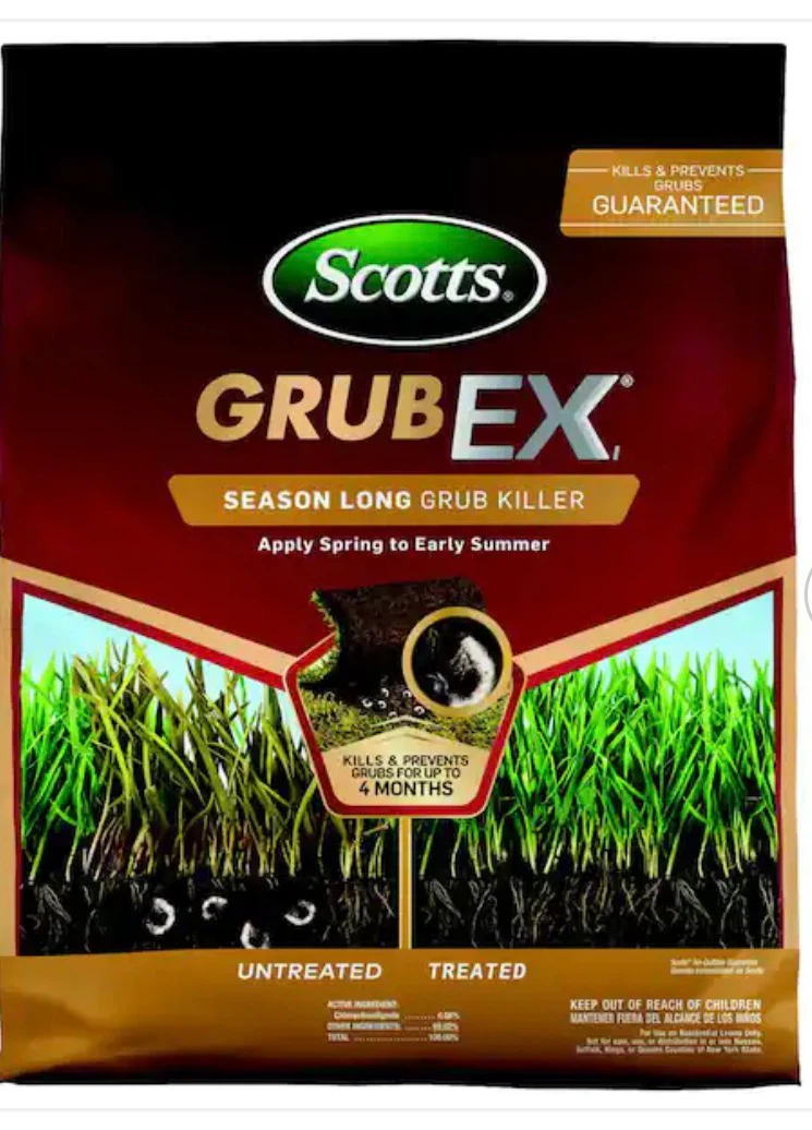 Scotts GrubEx1 14.35 lbs. 5,000 sq. ft. Season Long Grub Killer