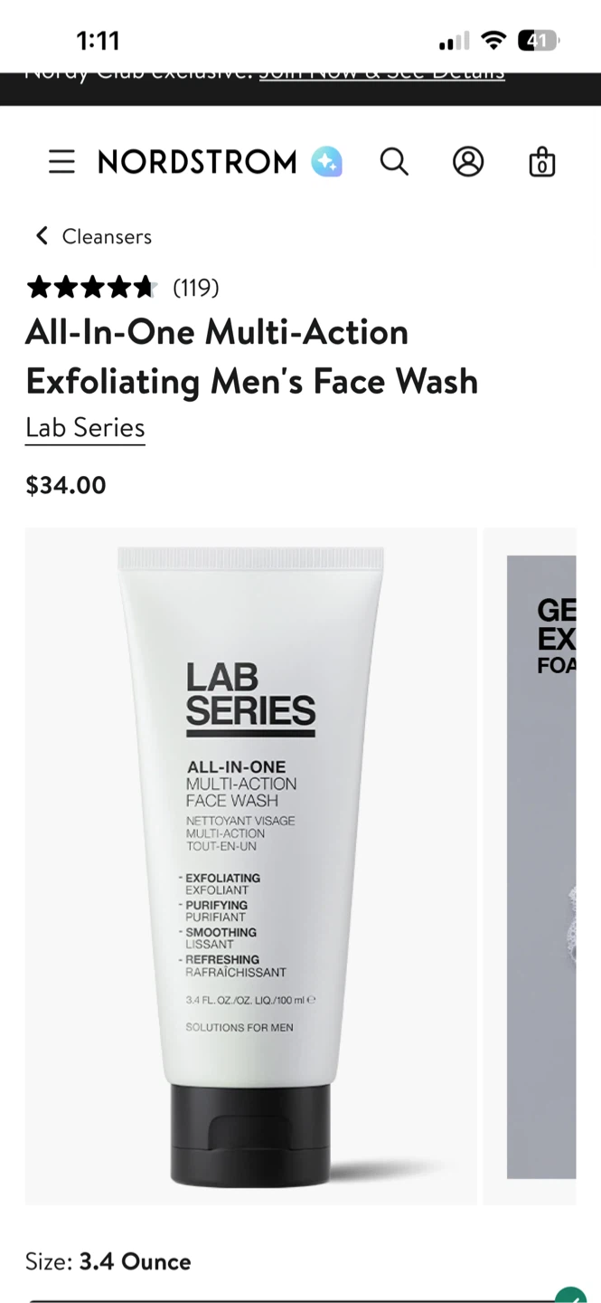 Lab Series All-In-One Multi-Action Face Wash - photo 3