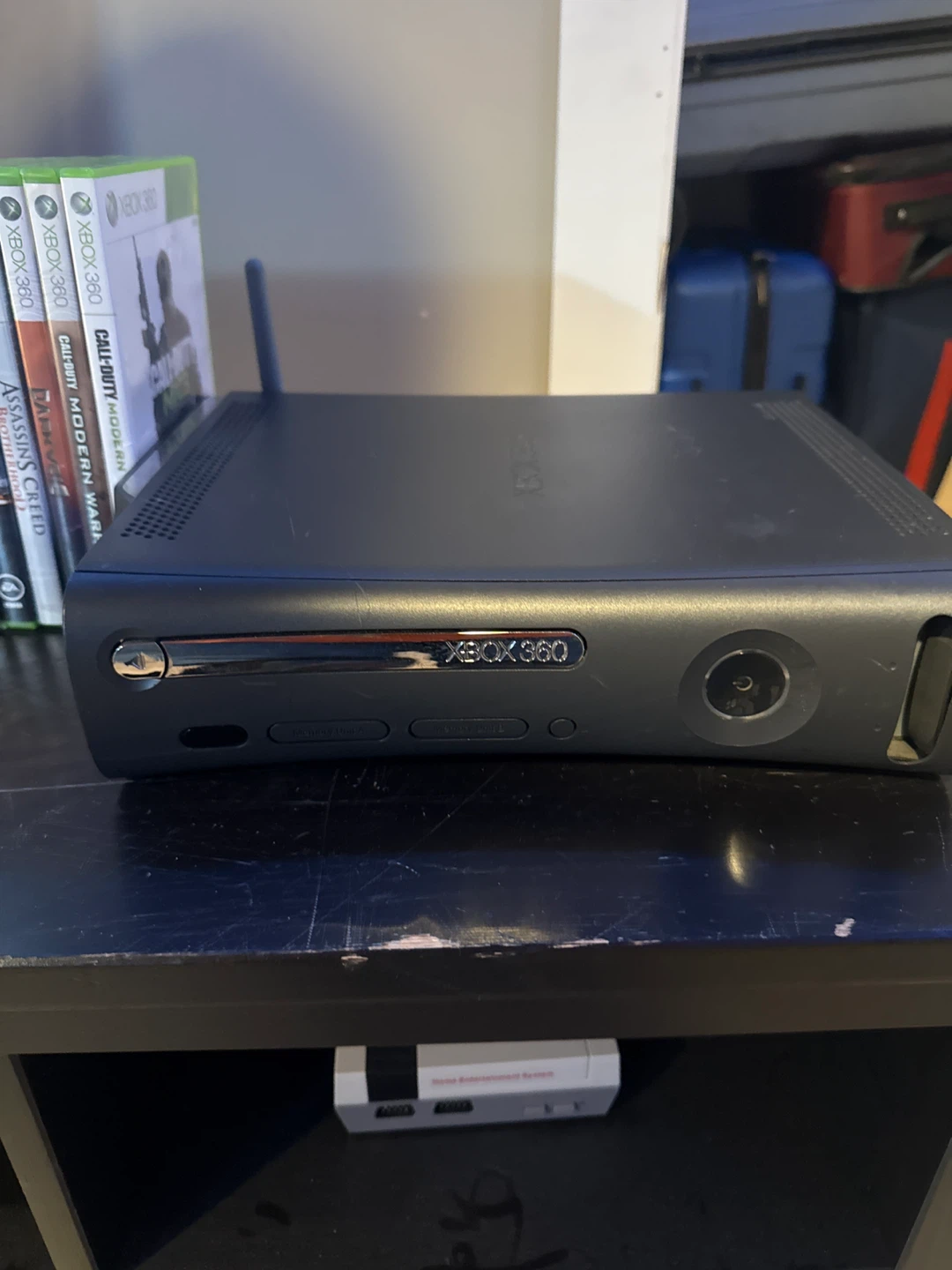 Xbox 360 Console with Controllers and Games - photo 2