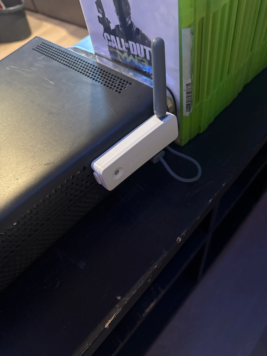 Xbox 360 Console with Controllers and Games - photo 3