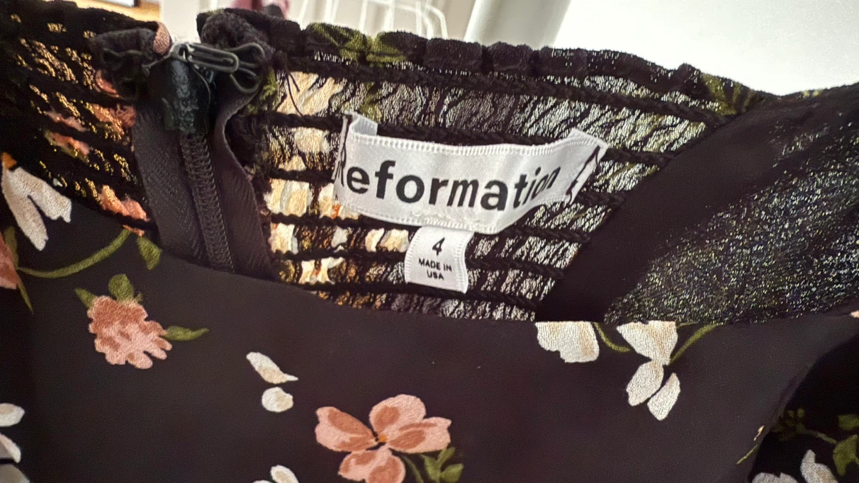 Reformation Twilight Dress - Size 4 - photo 3