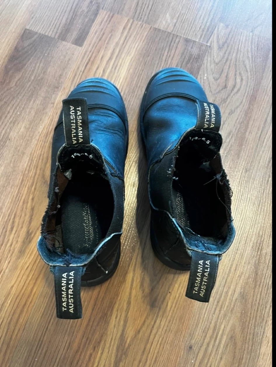 Blundstone Steel Toe 168 Black Work Boots - photo 4