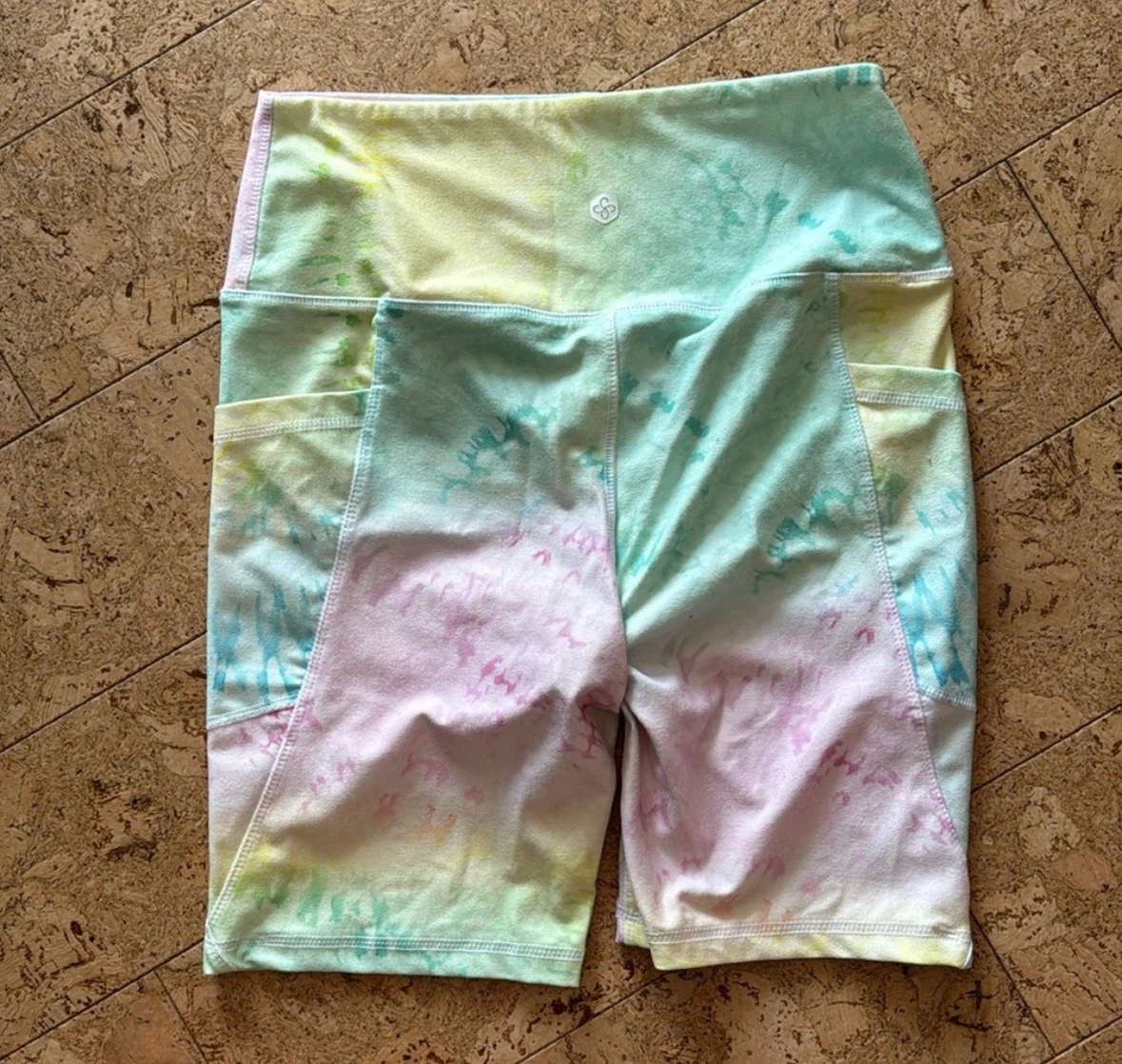 Scorpio Sol Tie-Dye Bike Shorts - photo 2