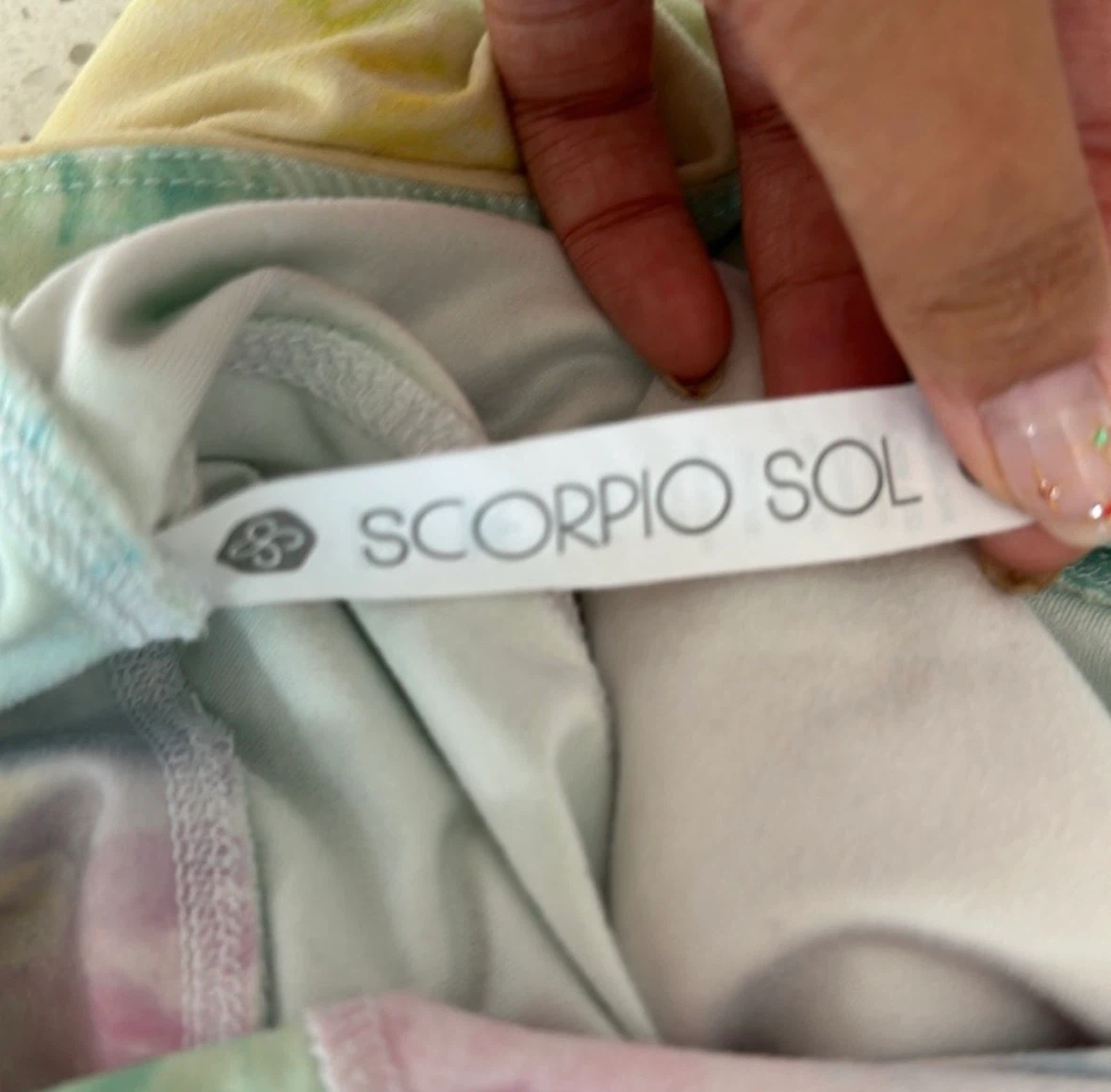Scorpio Sol Tie-Dye Bike Shorts - photo 3