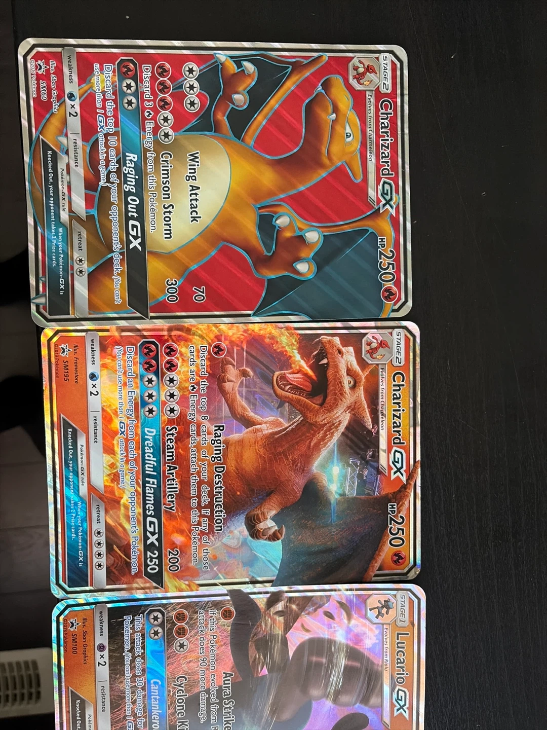 5 Pokemon Trading Cards