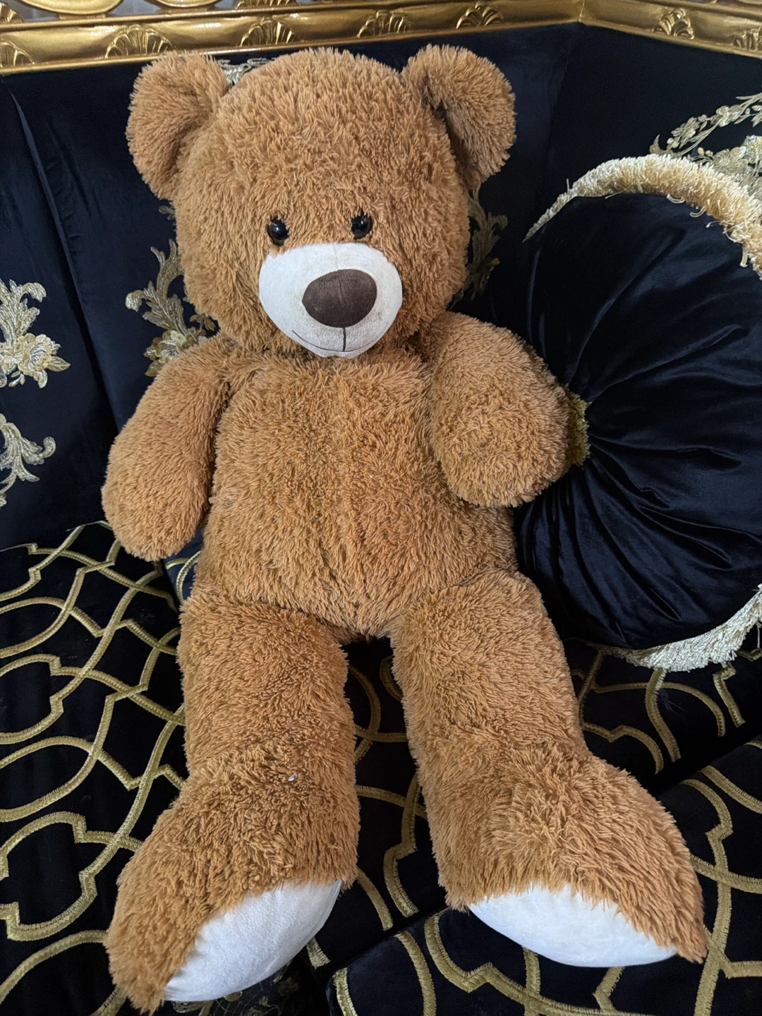 Large Brown Plush Teddy Bear