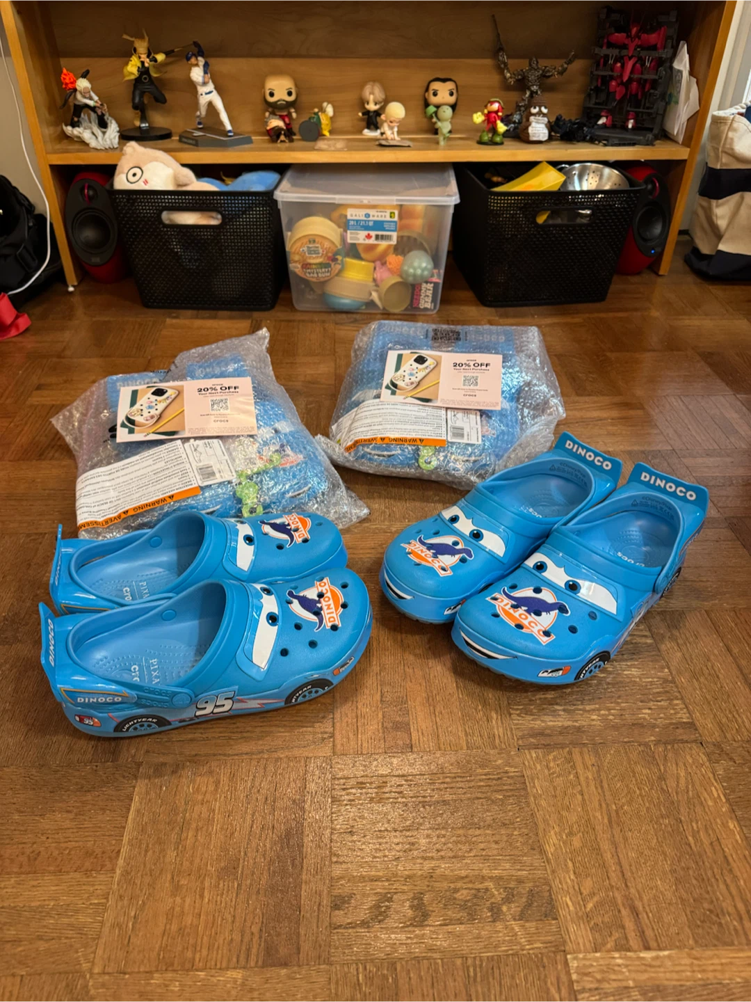 Crocs LMQ Lightning McQueen Dinoco Blue - limited edition - photo 5