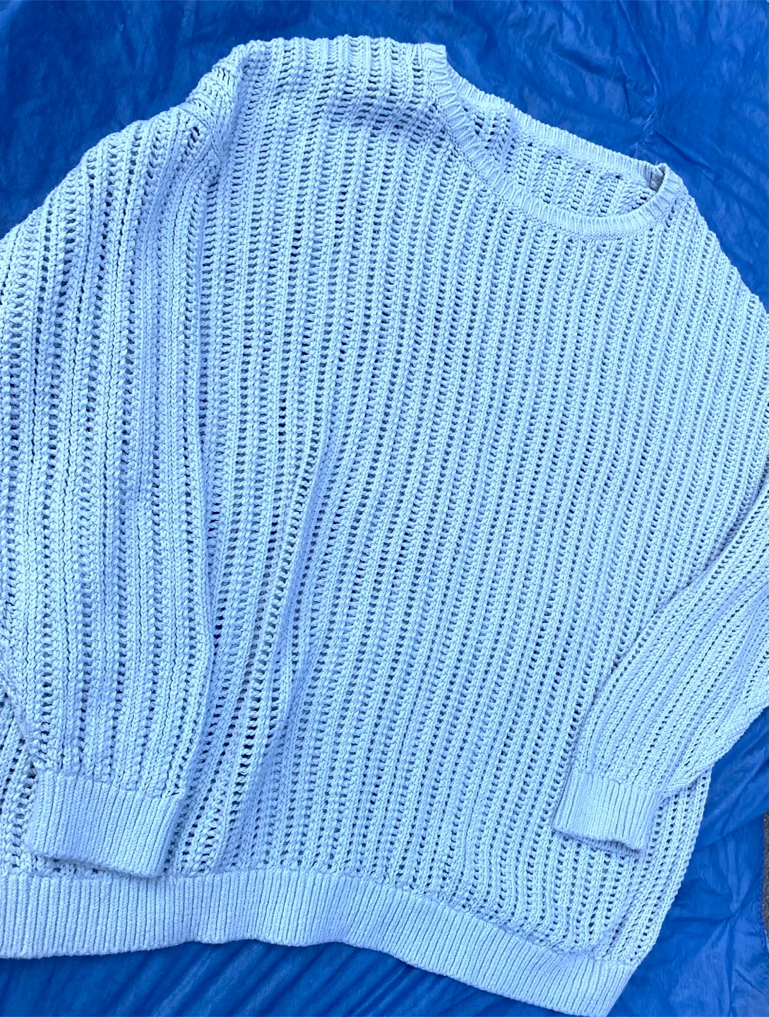 Knit Cotton Women’s Sweater, Size XL - photo 2